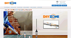 Desktop Screenshot of dryzone.eu