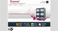 Desktop Screenshot of dryzone.biz